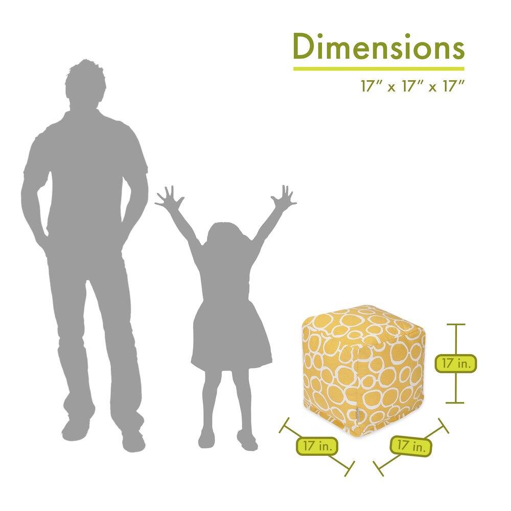 Dimensions: 17" x 17" x 17"  
17 in. x 17 in. x 17 in.