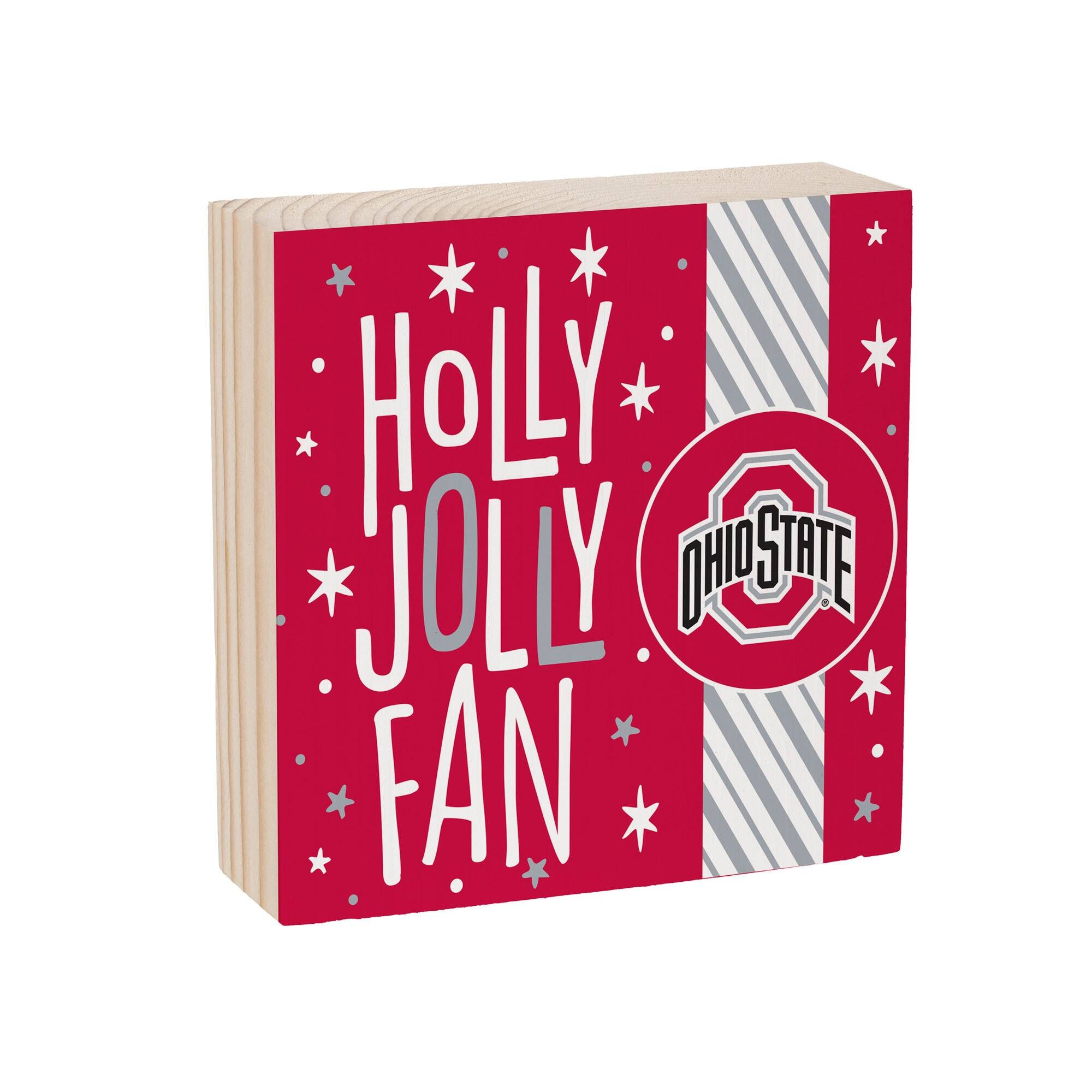 HOLY JOLLY FAN  
OHIO STATE