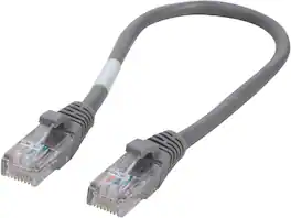 Cables to Go - C2G 24814 Cat5e Cable - Snagless Unshielded Ethernet Network Patch Cable, Gray (1 Foot, 0.30 Meters)