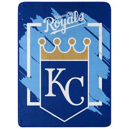 Northwest - Kansas City Royals 46" x 60" Dimensional Micro Raschel Plush Throw Blanket - Royal