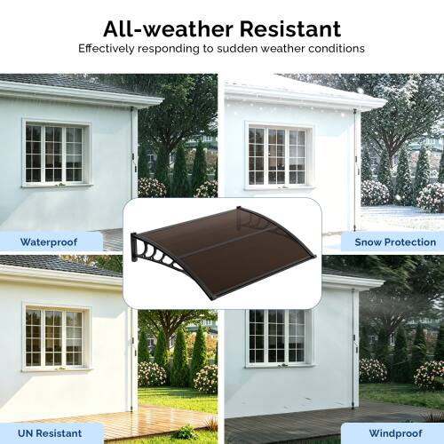 All-weather Resistant  
Effectively responding to sudden weather conditions  
Waterproof  
Snow Protection  
UN Resistant  
Windproof