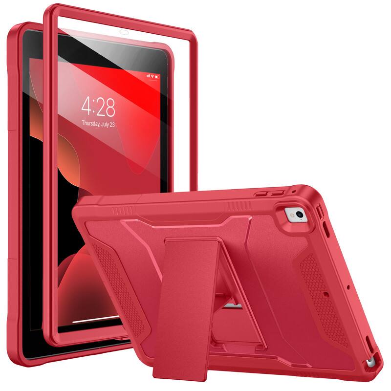 Soke Case for iPad 6th/5th Gen 2018/2017 with Built in Screen Protector ...