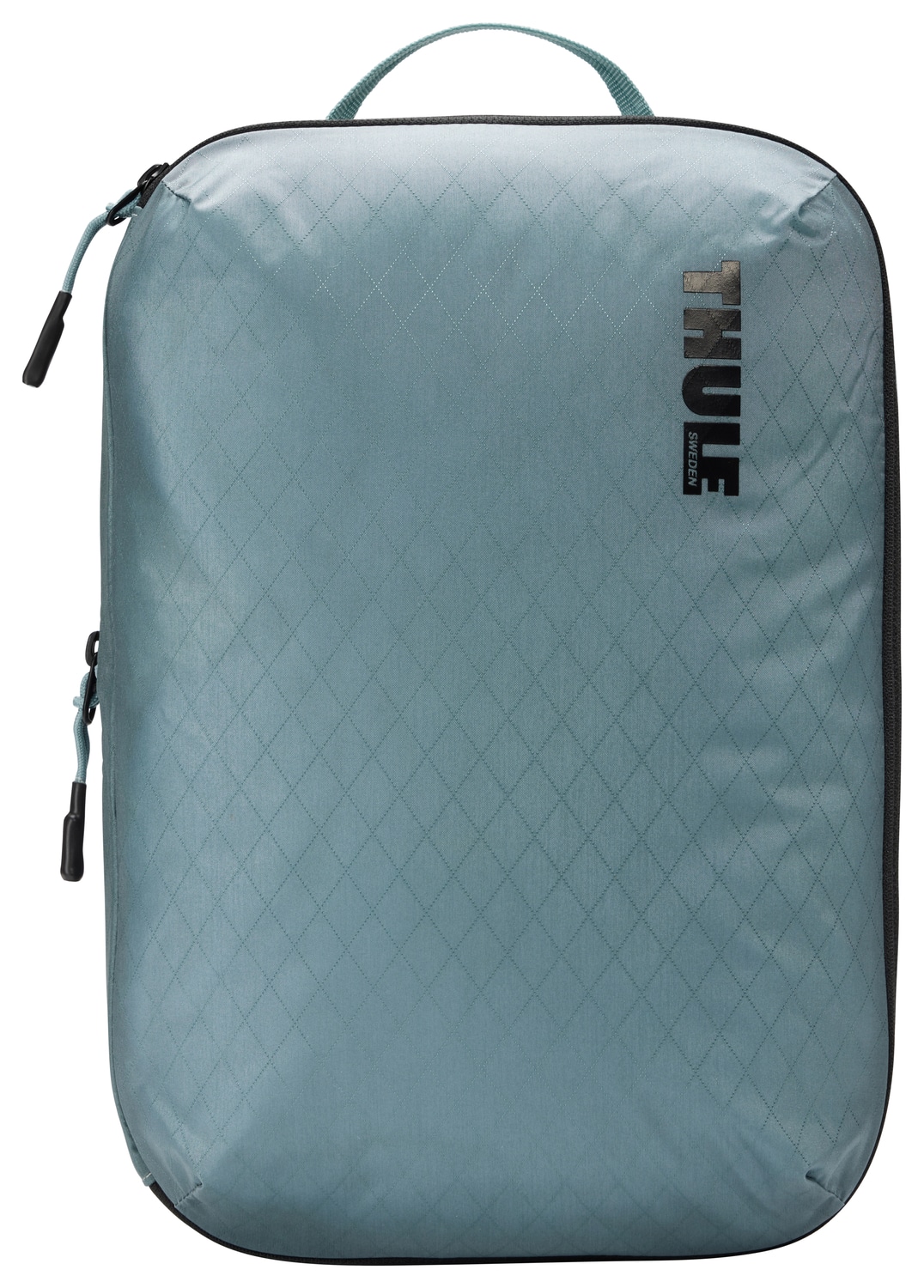 Thule - Compression Packing Cube – Medium Size Lightweight Travel Organizer for Efficient Packing - Pond Gray