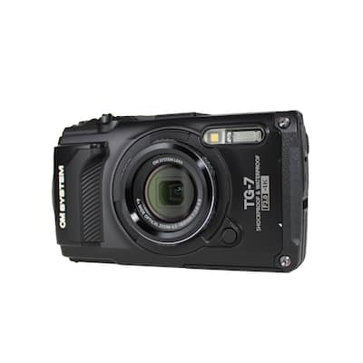 OM System Tough TG 7 Black Waterproof Camera with 50 Piece OM System Tough TG 7 Black Waterproof Camera with 50 Piece