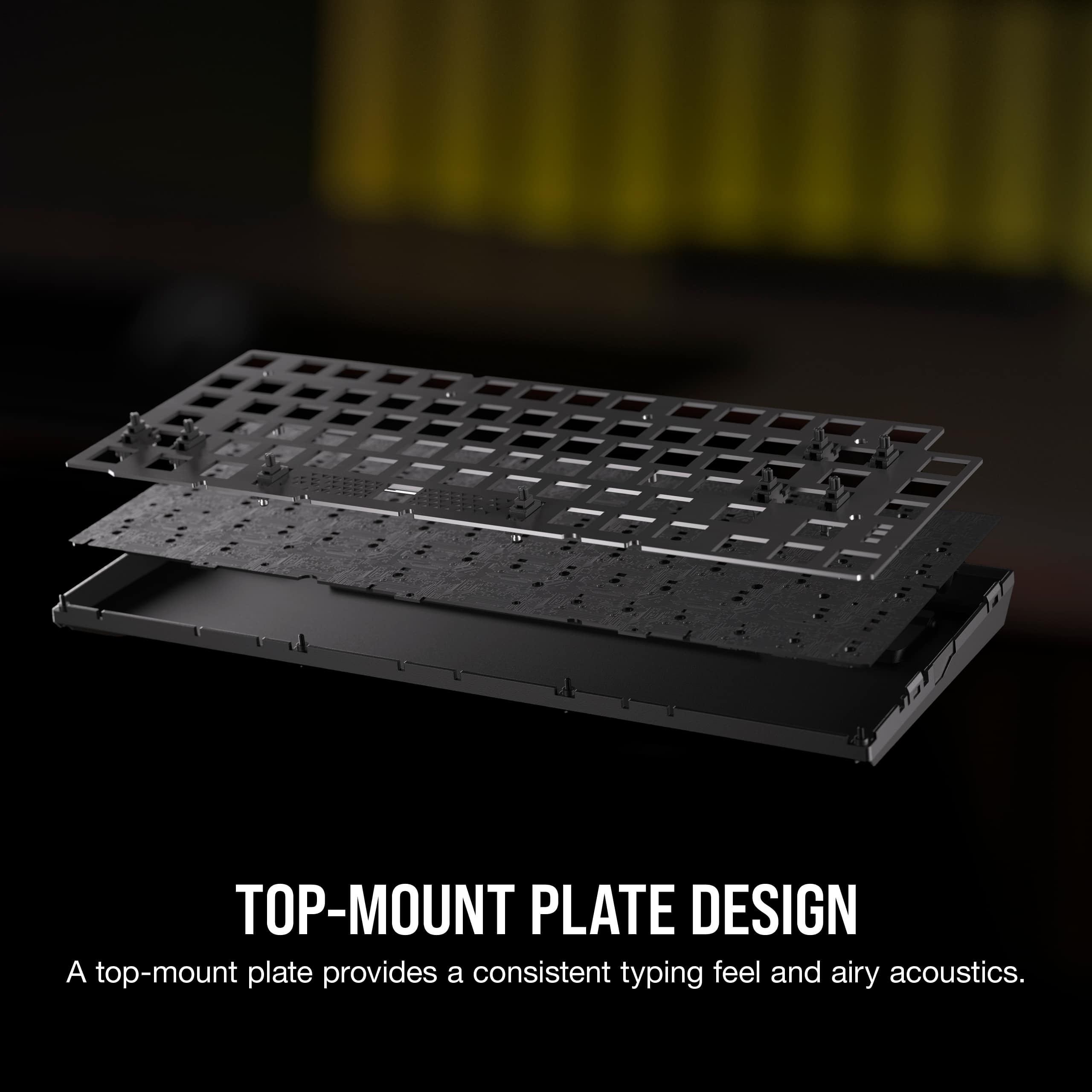 CORSAIR K65 PLUS WIRELESS 75% RGB Mechanical Pre-Lubricated CORSAIR K65 PLUS WIRELESS 75% RGB Mechanical Pre-Lubricated