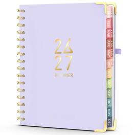 Stylel Star - Planner 2026-2027 18 Month Weekly And Monthly Calendar Jan 2026 -june 2027 6.3" X 8.4" Daily Agenda Book With Tabs