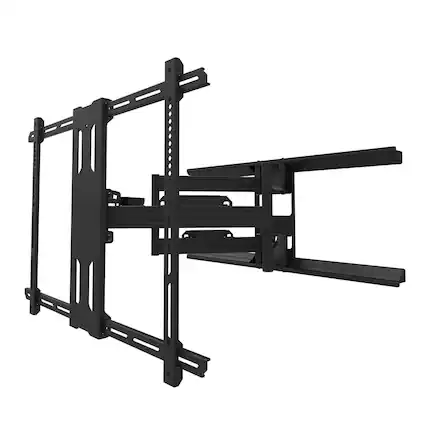 Front. Kanto - Kanto PDX700 Articulating Full Motion TV Mount for 42" - 100" TV - Black.
