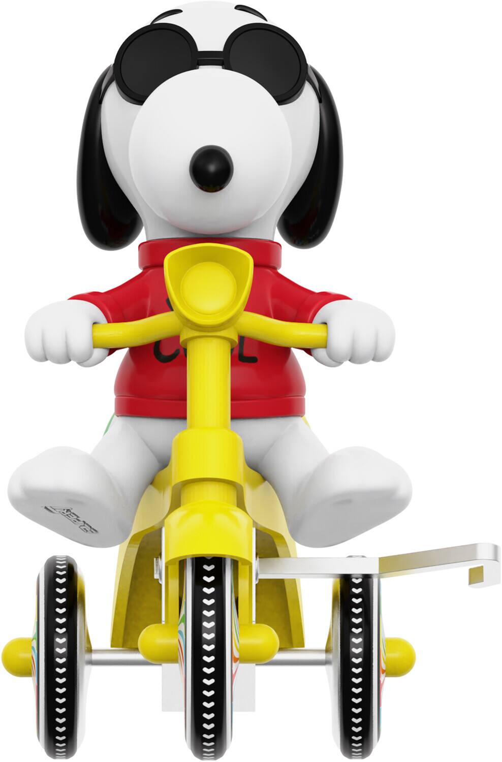Alt View 1. Super7 - Super7 - Peanuts - Super Cycles - Joe Cool (Red with Yellow Trike)   - COLLECTIBLES - Multicolor.