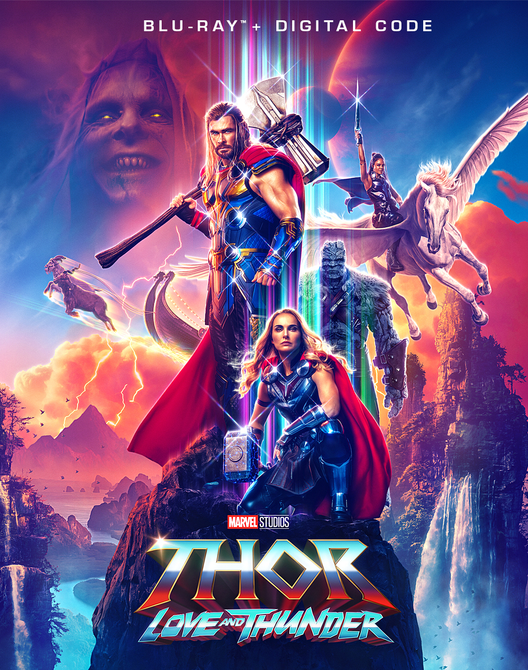 jardín Plantación Canciones infantiles Thor: Love and Thunder [Includes Digital Copy] [Blu-ray] [2022] - Best Buy