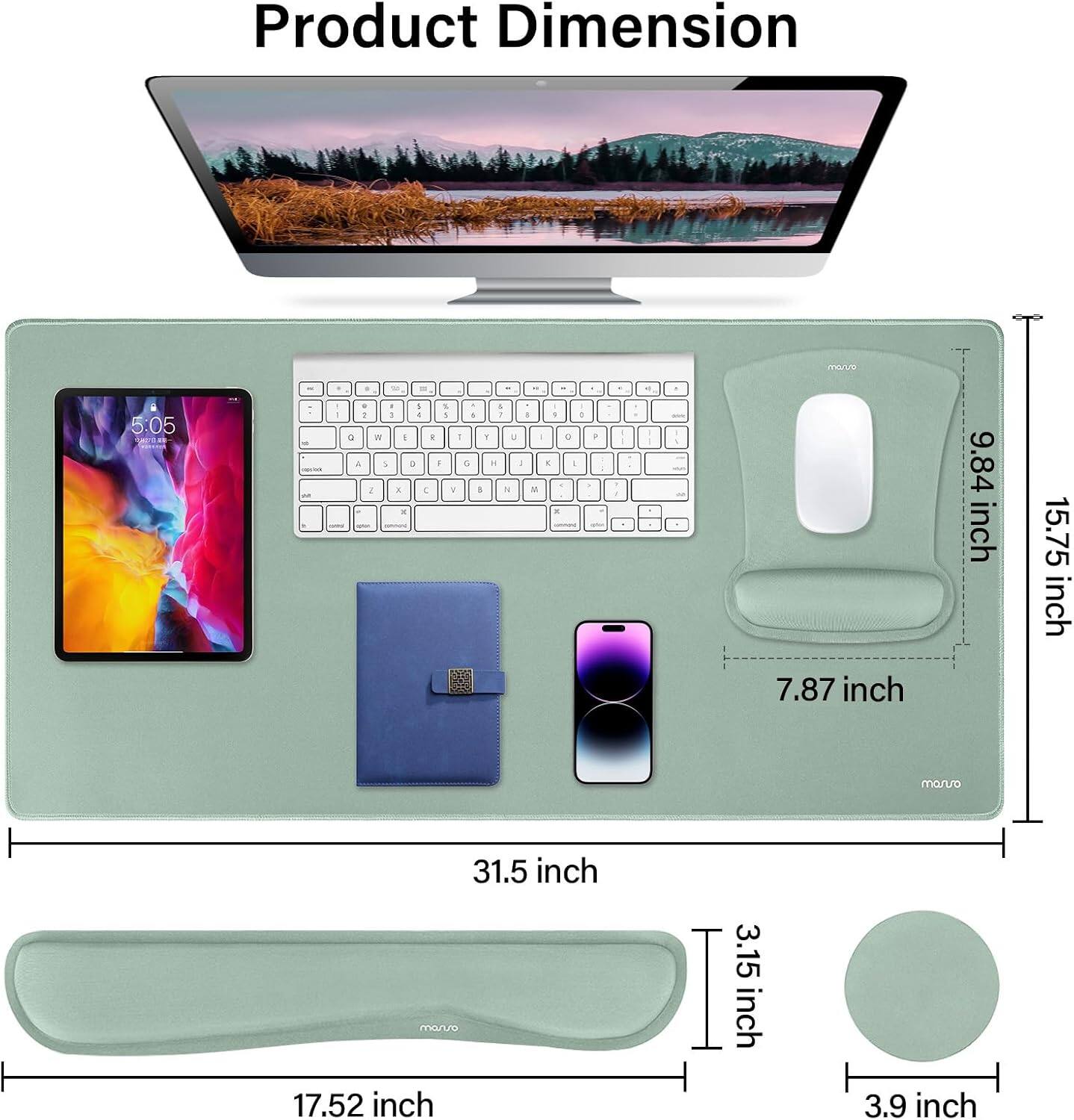 Product Dimension

- 7.87 inch
- 9.84 inch
- 15.75 inch
- 31.5 inch
- 17.52 inch
- 3.15 inch
- 3.9 inch