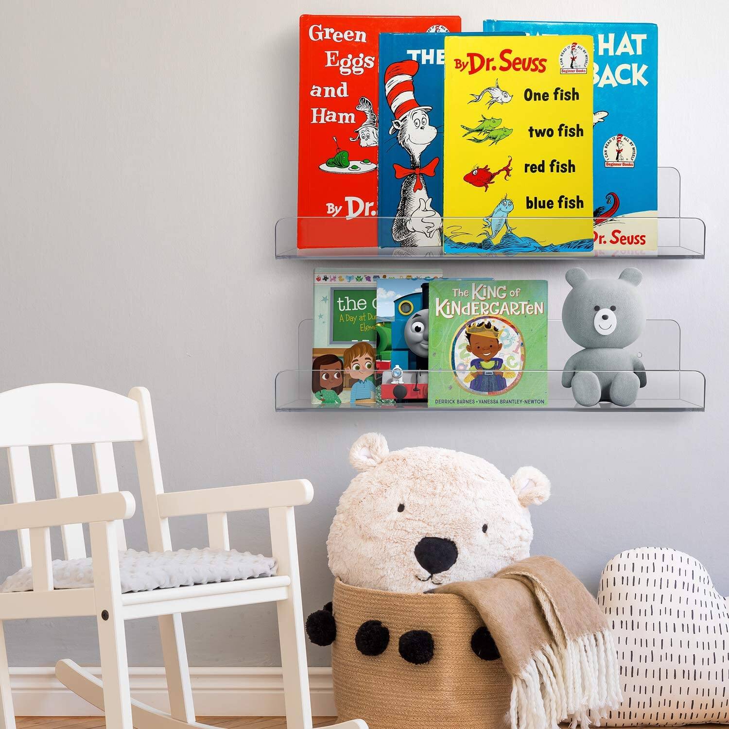 Green Eggs and Ham, One fish two fish red fish blue fish, The Cat in the Hat, The Day at the Zoo, The King of Kindergarten, Dr. Seuss.