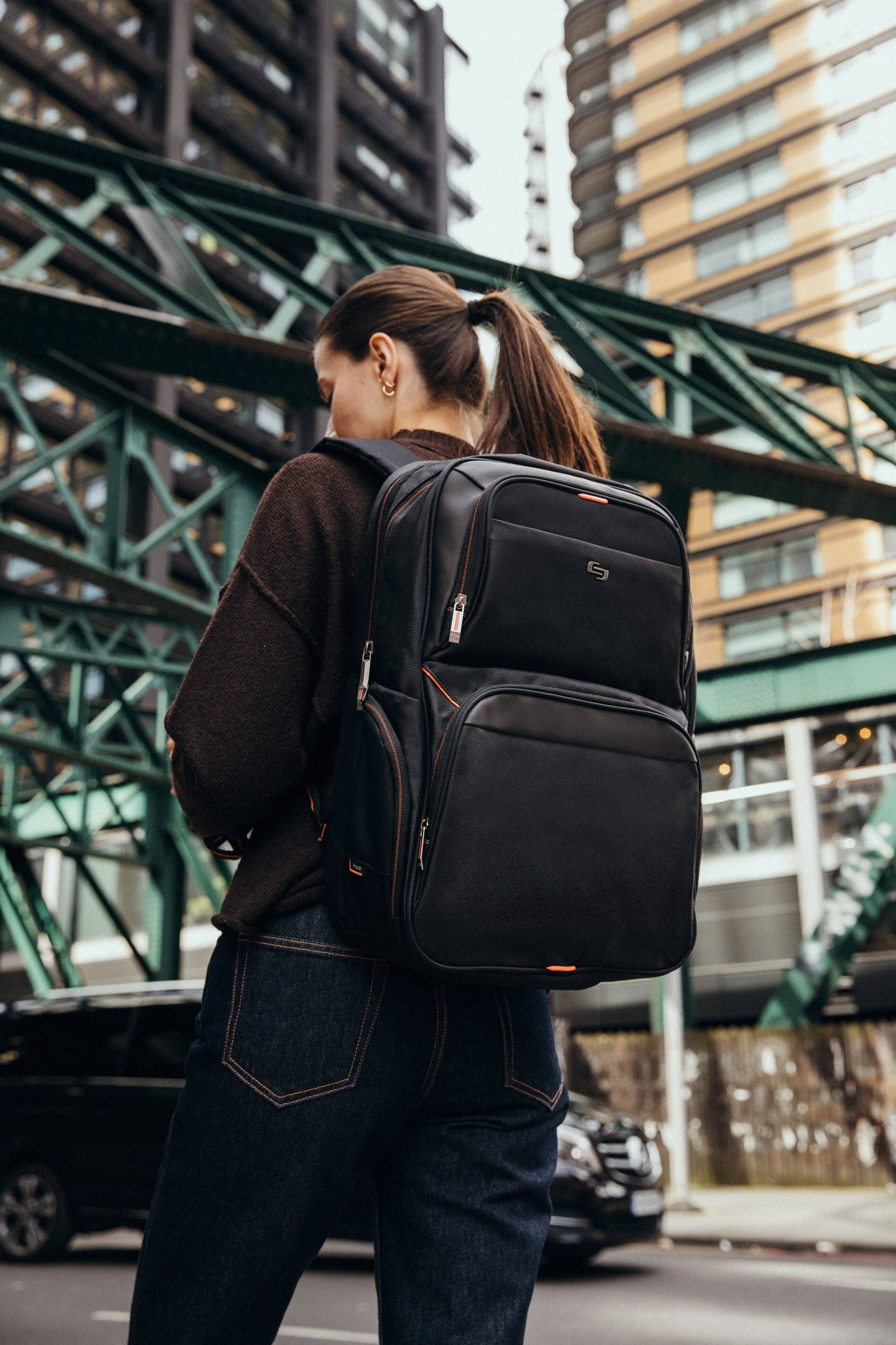 Alt View 18. Solo New York - Ambition Urban 17.3" Backpack - Black.
