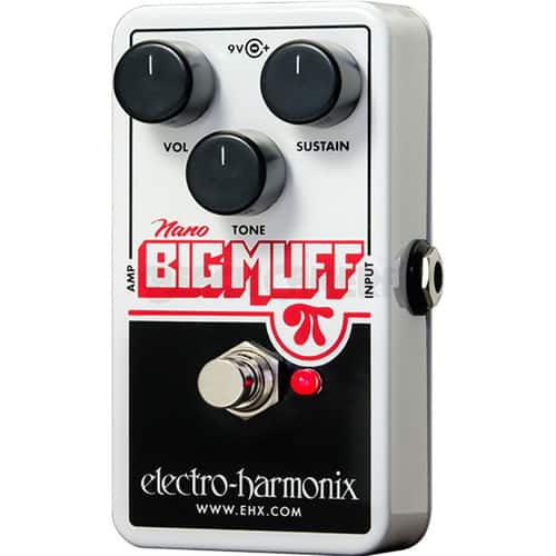 Harmonix - Nano Big Muff Pi Fuzz Sustainer Pedal NANOBM - White