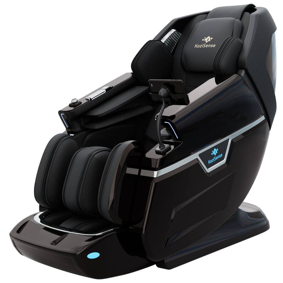 KoziSense - KZ-L66 Dual 4D + 3D Luxury Massage Chair with Deep Zero Gravity,Thai Stretching,Auto Extension Legrest,Back Heat - Black price history on PriceWatchPro