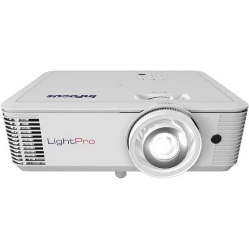 InFocus - Genesis IN0024ST 3D Short Throw DLP Projector - 16:9 - Portable - 1024 x 768 - Front - 1080p - 15000 Hour Normal - White