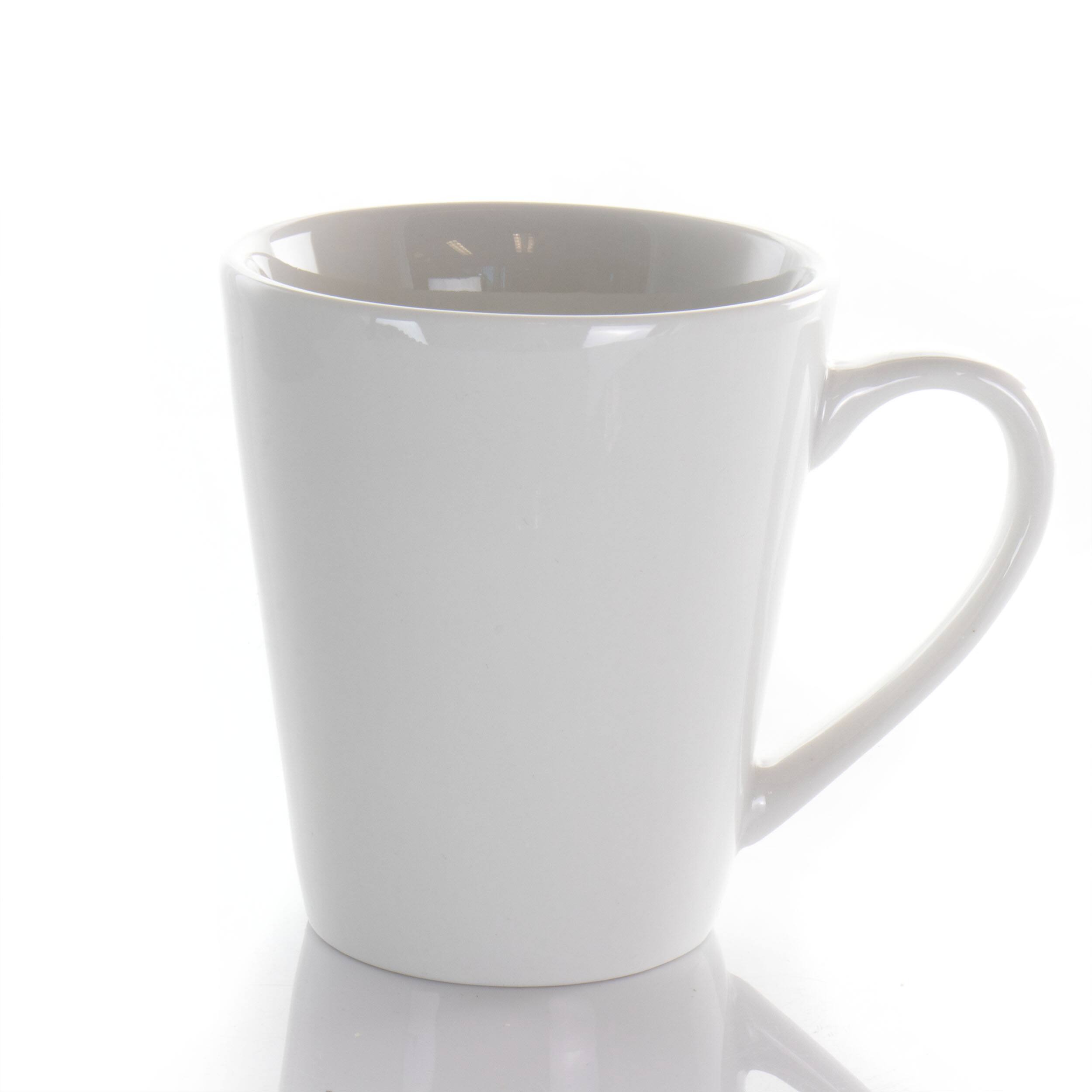 Alt View 8. Elama - Elama Holt 12 Piece 10 Ounce Porcelain Mug Set in White - White.