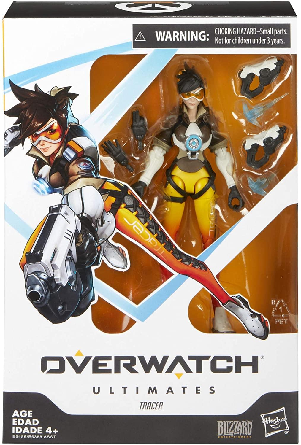CHOKING HAZARD—Small parts.  
WARNING: Not for children under 3 years.  

OVERWATCH  
ULTIMATES  
TRACER  

AGE EDAD IDADE 4+  

E6486/E6388 ASST  

BLIZZARD ENTERTAINMENT  
Hasbro