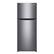 Front. LG - 6.6 Cu. Ft. Top-Freezer Counter-Depth Refrigerator - Platinum Silver.