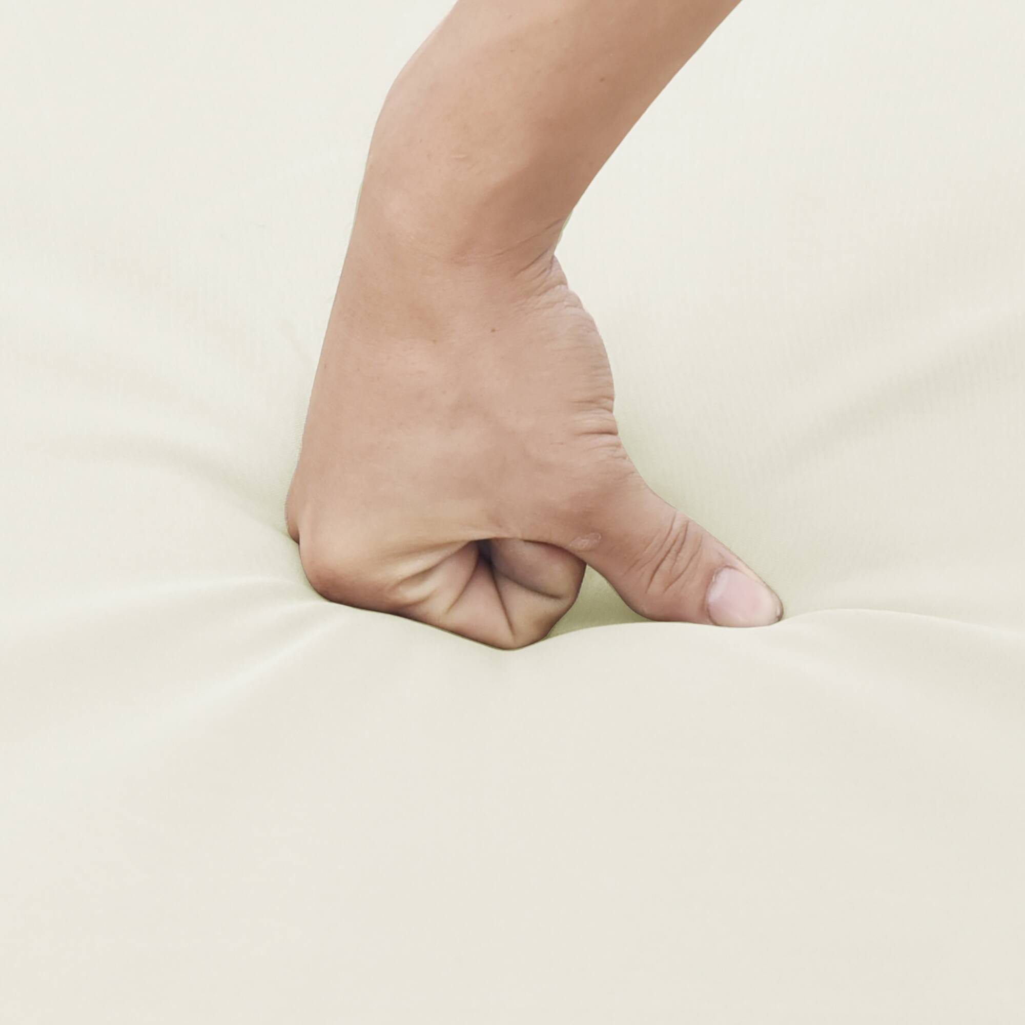 Alt View 4. Gymax - Gymax 5 PCS Rattan Furniture w/ & Tempered Glass & 2 Ottomans Coffee Table Patio Off White - White.