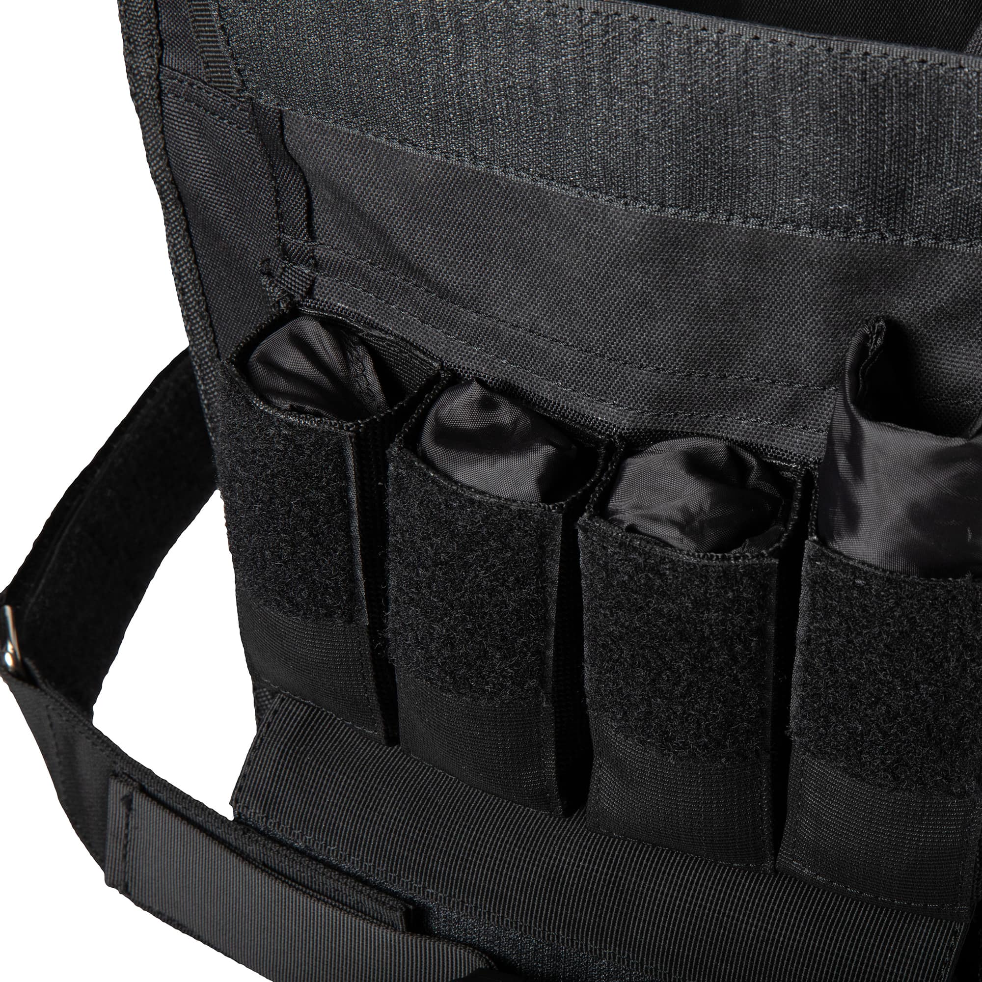 Back. Centr - Weighted Vest - Black.