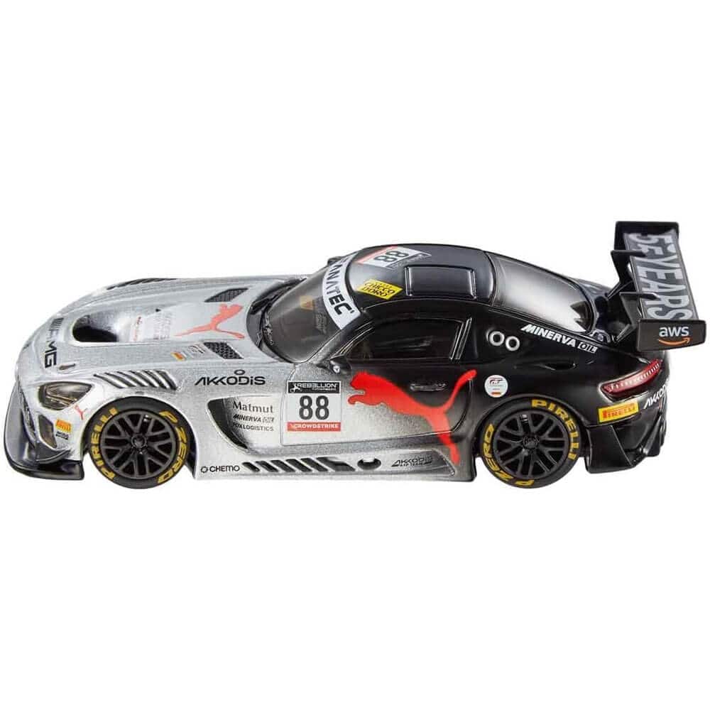 Mattel HMD44 Hot Wheels Premium Real Riders Mercedes AMG GT3