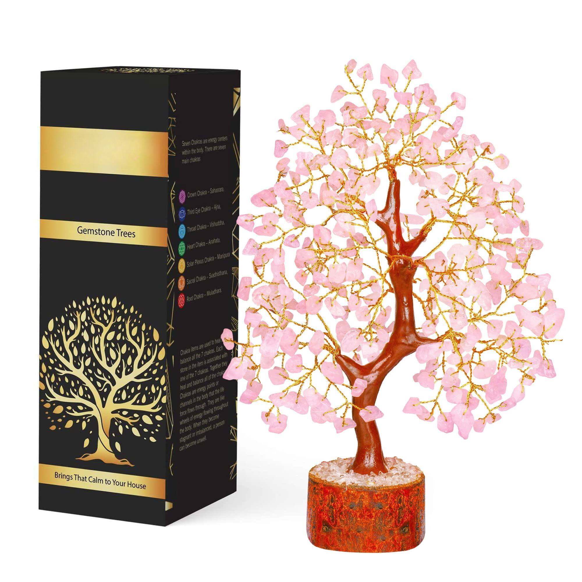 Rose Quartz Golden Wire 10in