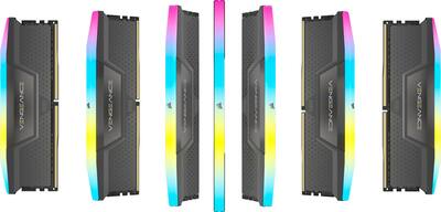 CORSAIR VENGEANCE RGB 32GB (2x16GB) DDR5 6400MHz C32 AMD EXPO CORSAIR VENGEANCE RGB 32GB (2x16GB) DDR5 6400MHz C32 AMD EXPO