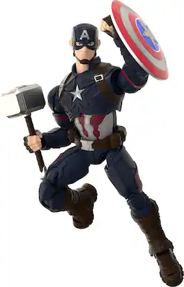PopMarket - Blokees - Marvel Infinity Saga - Champion Class - 03: Captain America Model Kit - COLLECTIBLES - Multicolor