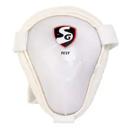 Amber Sporting Goods - SG Abdominal Guard Test for Men - White