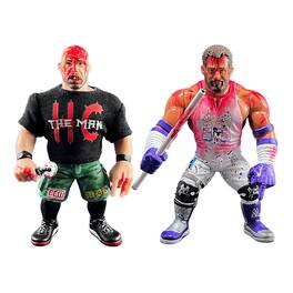 Zombie Sailor's Toys - Wrestling's Heels and Faces Retro Action Figure | Nick Gage & Matt Cardona 2 Pack - Multi-Colored