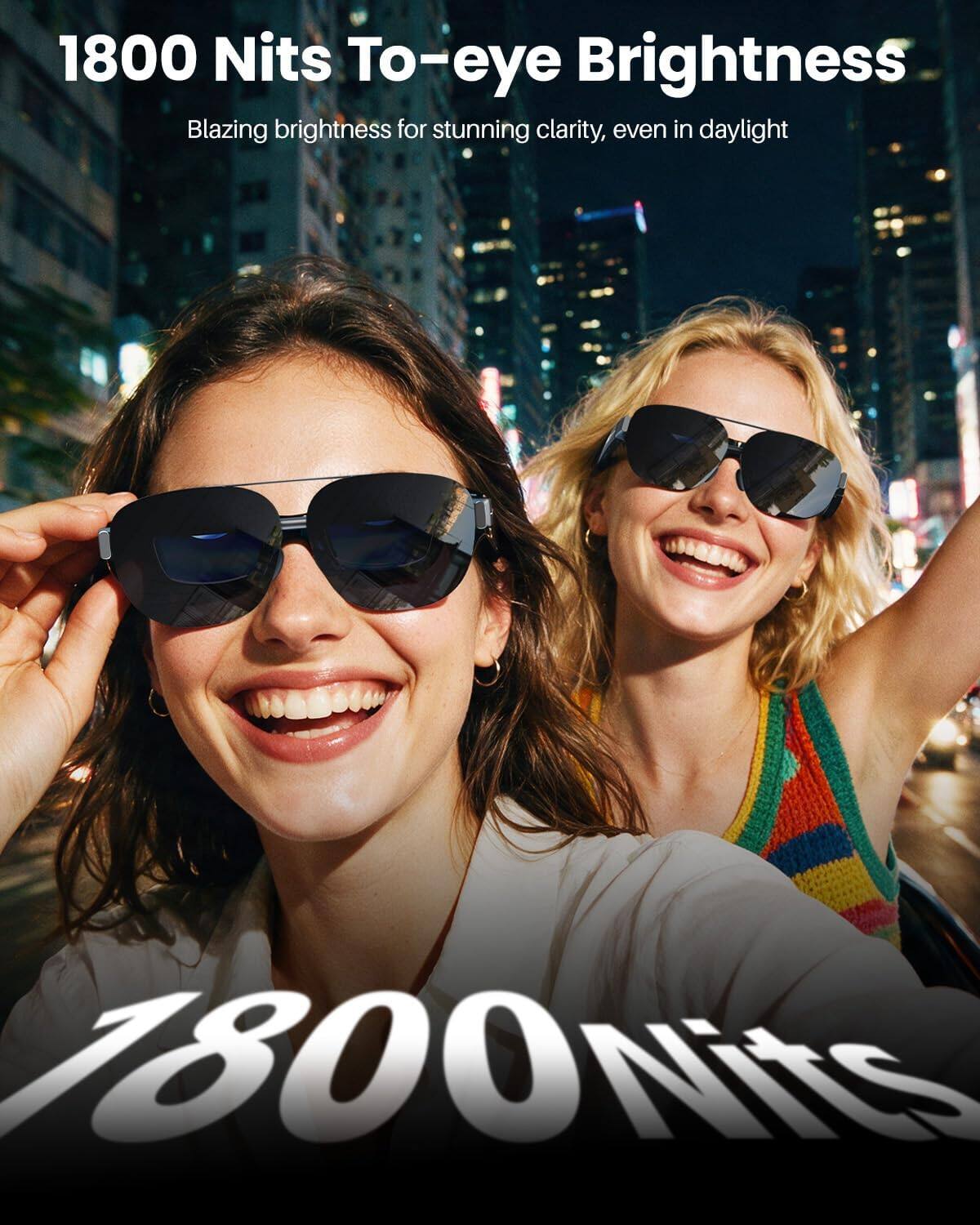 1800 Nits To-eye Brightness  
Blazing brightness for stunning clarity, even in daylight