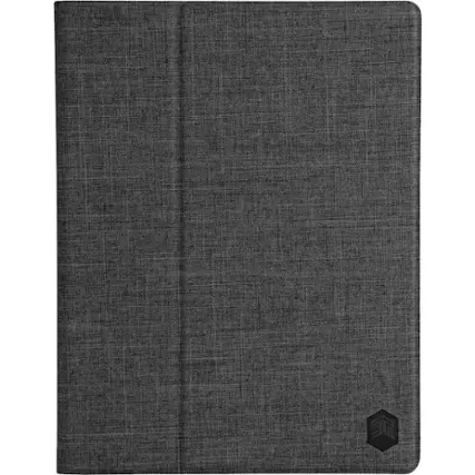 Front. STM - Atlas Folio Case for Apple iPad Pro 12.9" - Charcoal.