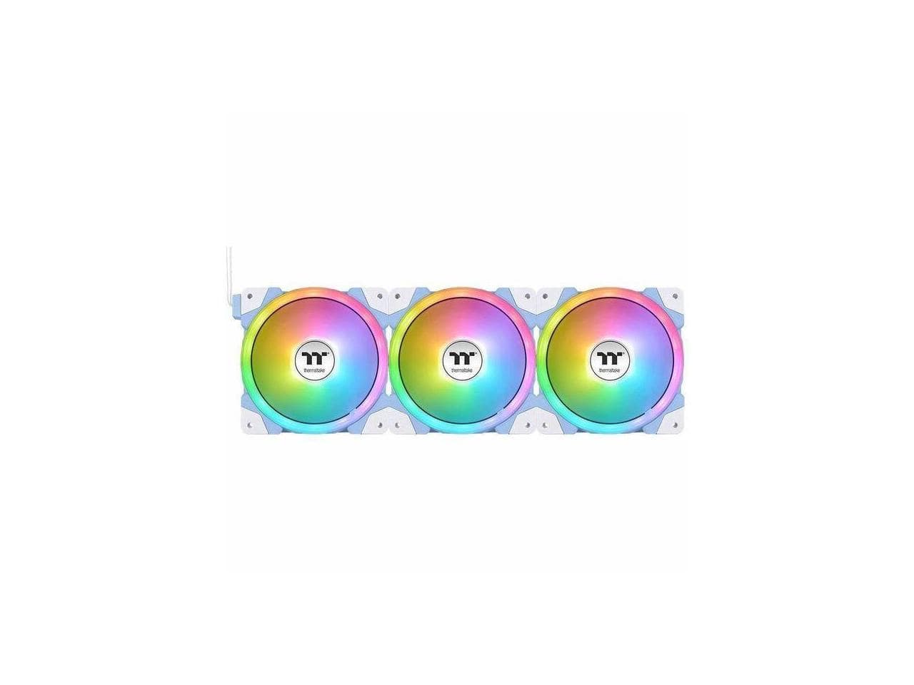 Thermaltake - SWAFAN EX12 Cooling Fan 3 Pack CLF183PL12BUA - ARGB