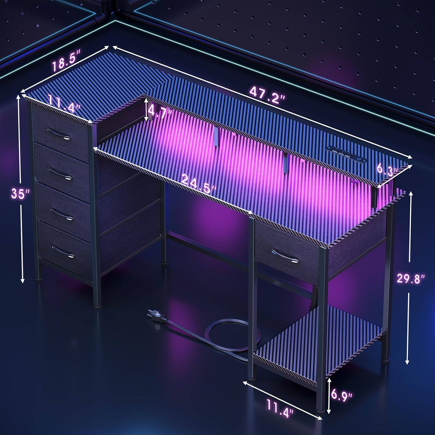 18.5" 11.4" 4.7" 47.2" 35" 24.5" 29.8" 11.4" 6.9"