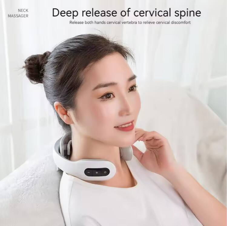 NECK MASSAGER

Deep release of cervical spine  
Release both hands cervical vertebra to relieve cervical discomfort