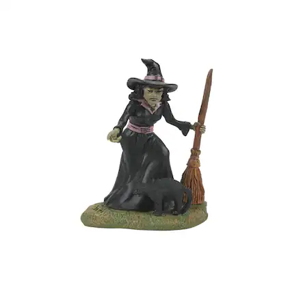 Front. Department 56 - Department 56 Snow Village Halloween Double Trouble Figure - 6012289 - Black.
