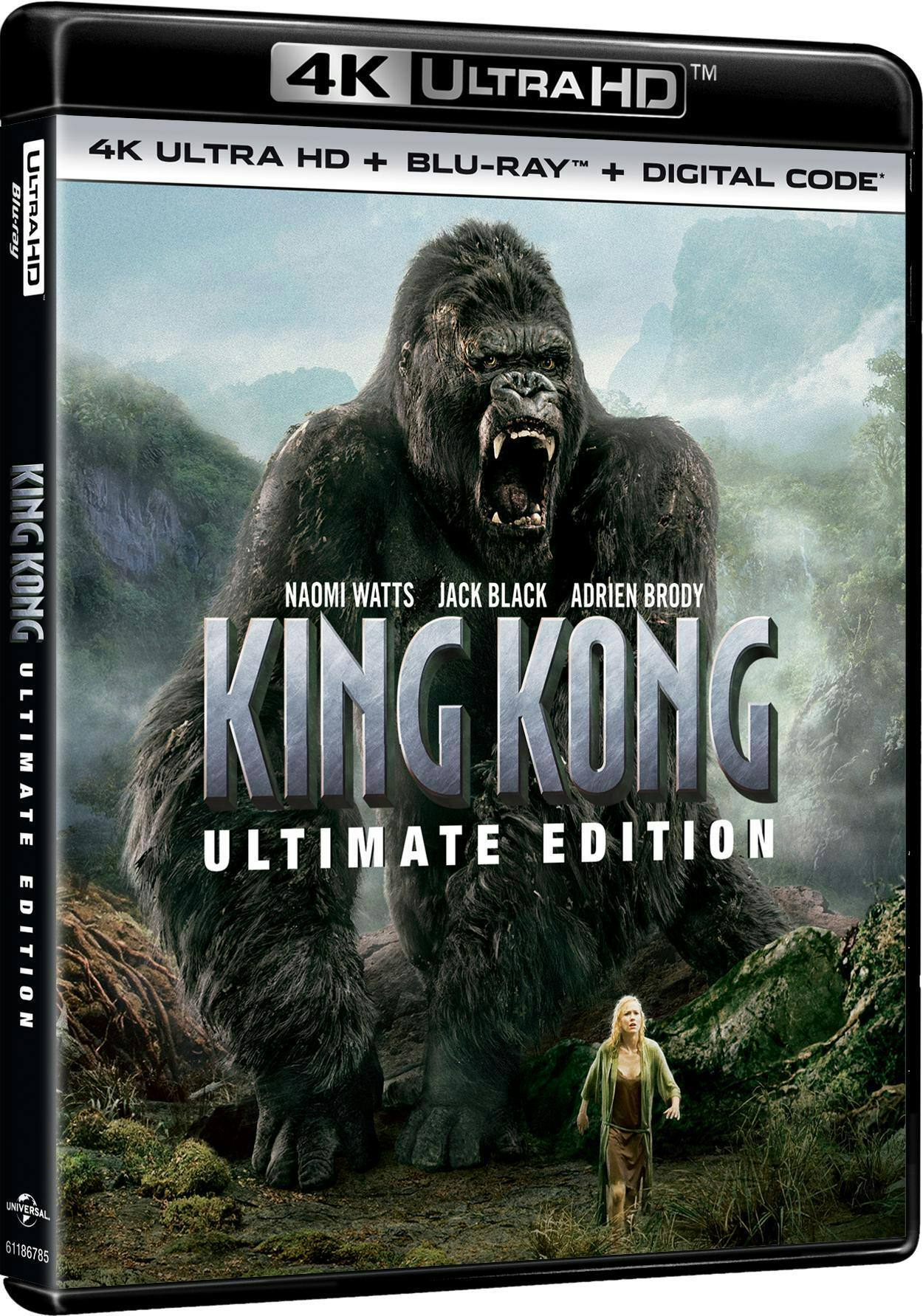 Angle. King Kong (Ultimate Edition)   - 4K Blu-Ray.