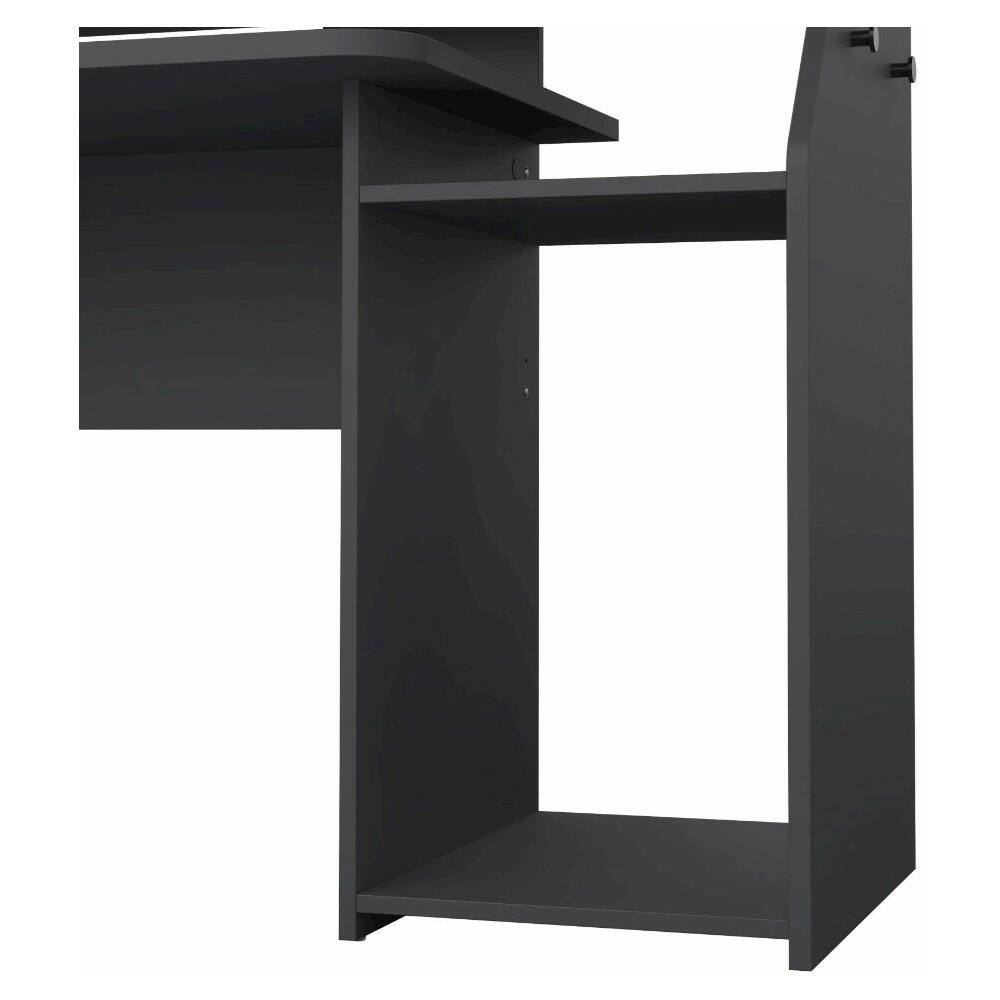 Alt View 1. Tvilum - Function Plus Gaming Desk, Matt Grey - Gray.