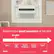 Benefit from quiet operation at 54 dBA
54 dBA*
40-50 dBA Library
50-60 dBA Light Traffic
60-70 dBA Electric Toothbrush
70-80 dBA Vacuum Cleaner
80-90 dBA Alarm
Quiet
*Noise level tested on lowest fan setting
Loud