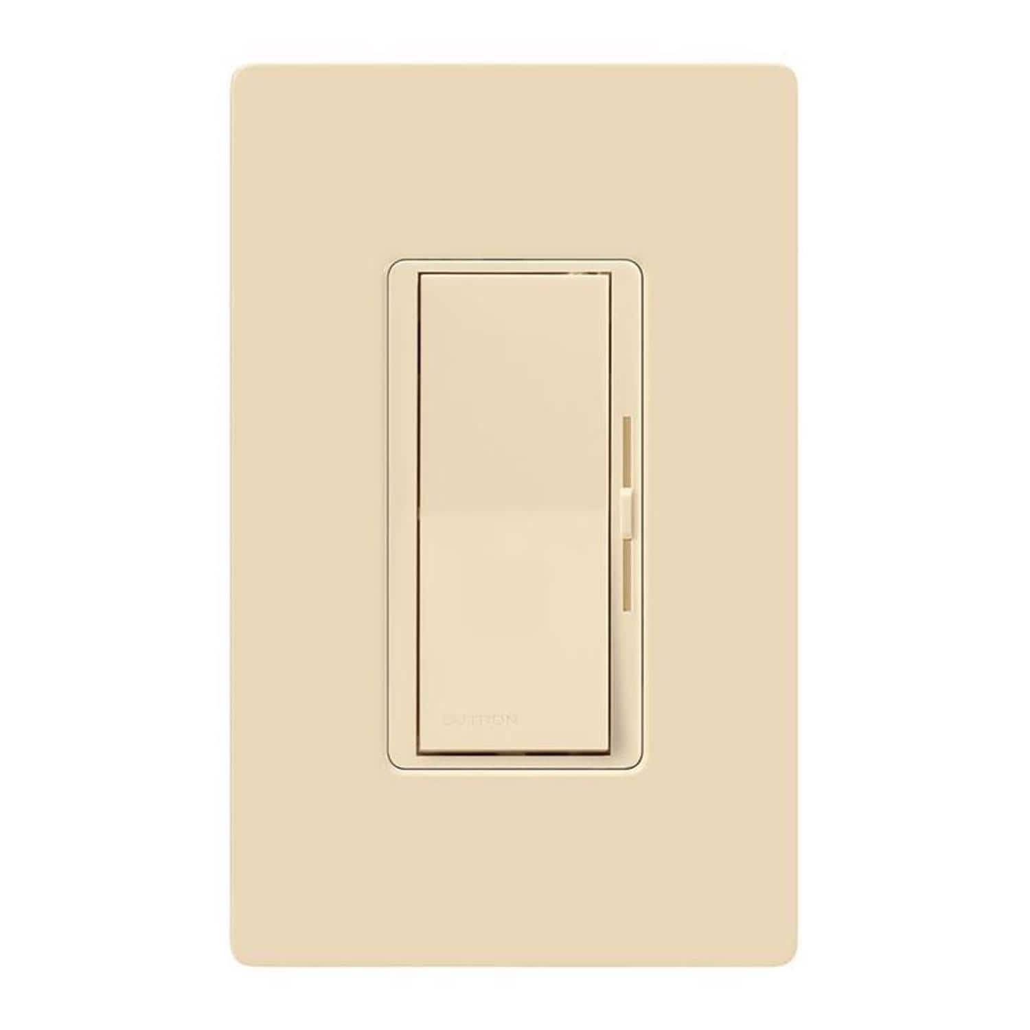 Lutron - Diva 150 W 3 Way Dimmer Switch 1 pk - Ivory
