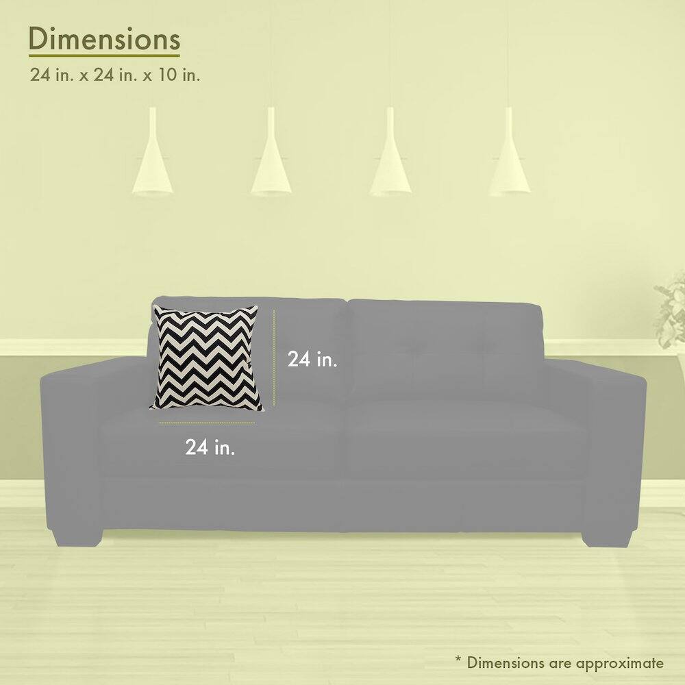 Dimensions  
24 in. x 24 in. x 10 in.  

24 in.  
24 in.  

* Dimensions are approximate