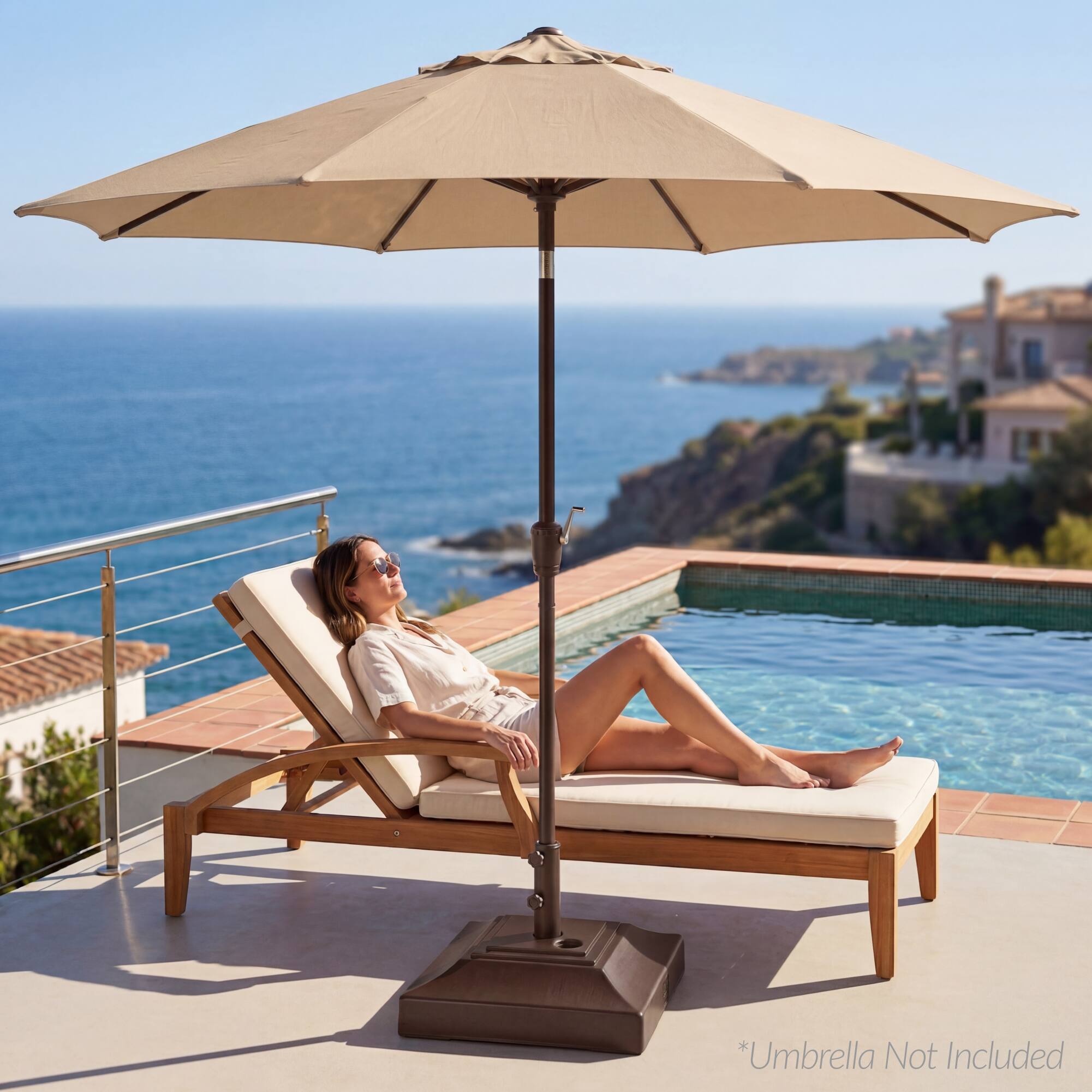 *Umbrella Not Included