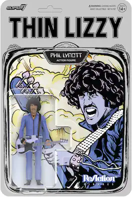 Thin Lizzy - Super7 - Thin Lizzy - ReAction Figures Wv2 - Jailbreak - Collectibles - Multicolor