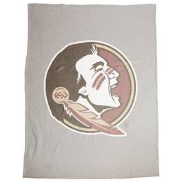 Logo Brands - Florida State Seminoles 54" x 84" Sweatshirt Blanket - Multicolor