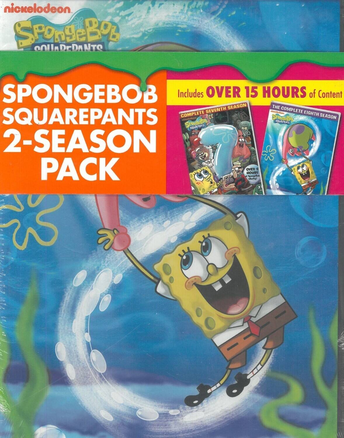 Alt View 1. SpongeBob SquarePants: The Seventh & Eighth Seasons   - DVD.