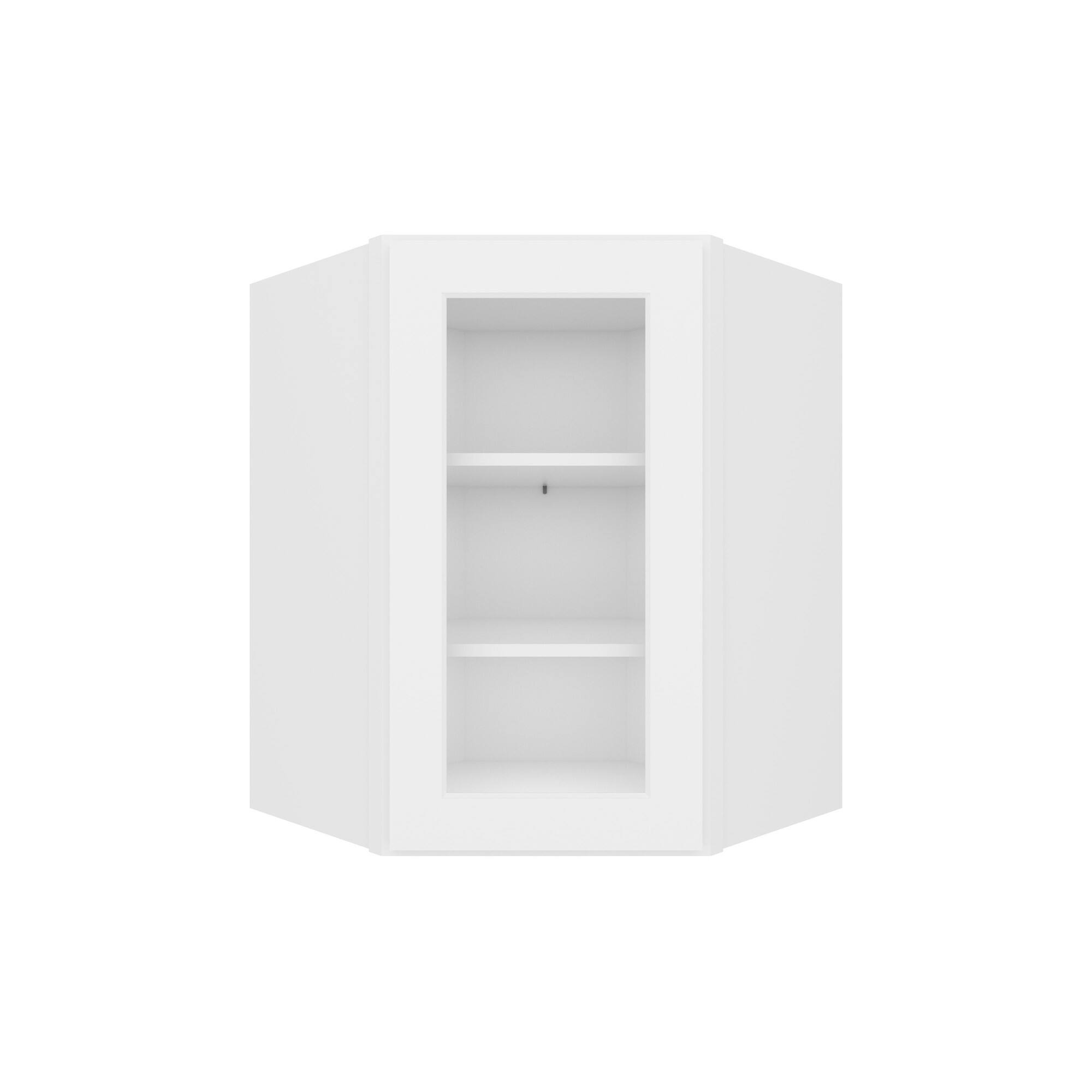 Front. Furinno - TURN-N-TUBE 5-Tier Corner Display Rack, Corner Shelf, Shelving Unit, for Organization and Storage - Amber Oak/Black.