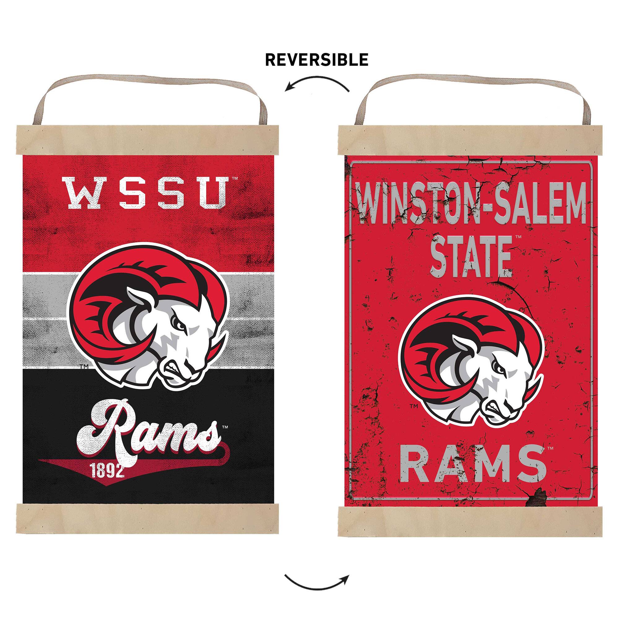 REVERSIBLE

WINSTON-SALEM STATE

Rams

1892