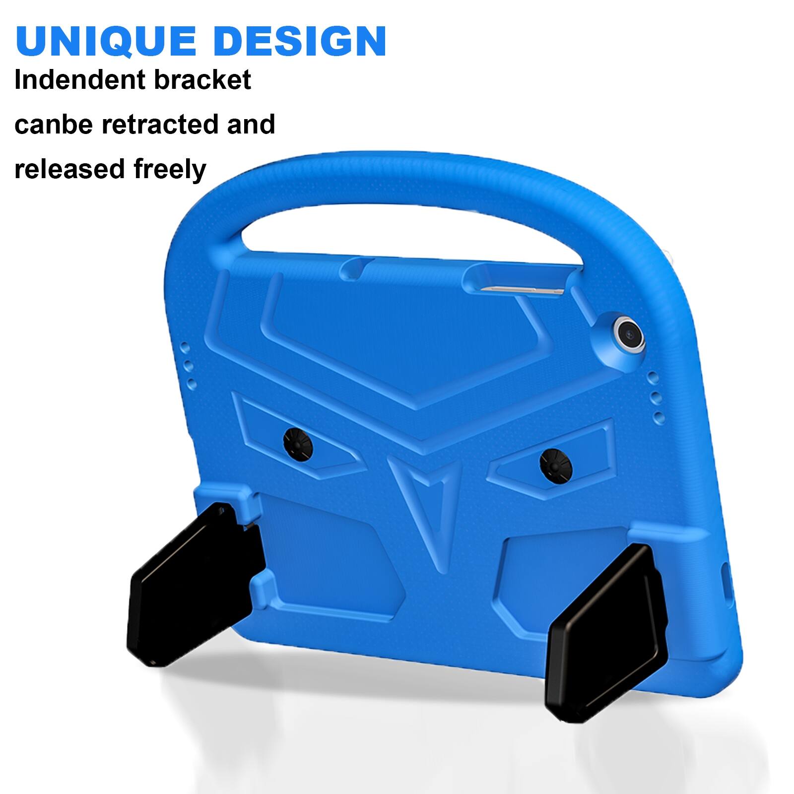UNIQUE DESIGN  
Independent bracket  
can be retracted and released freely