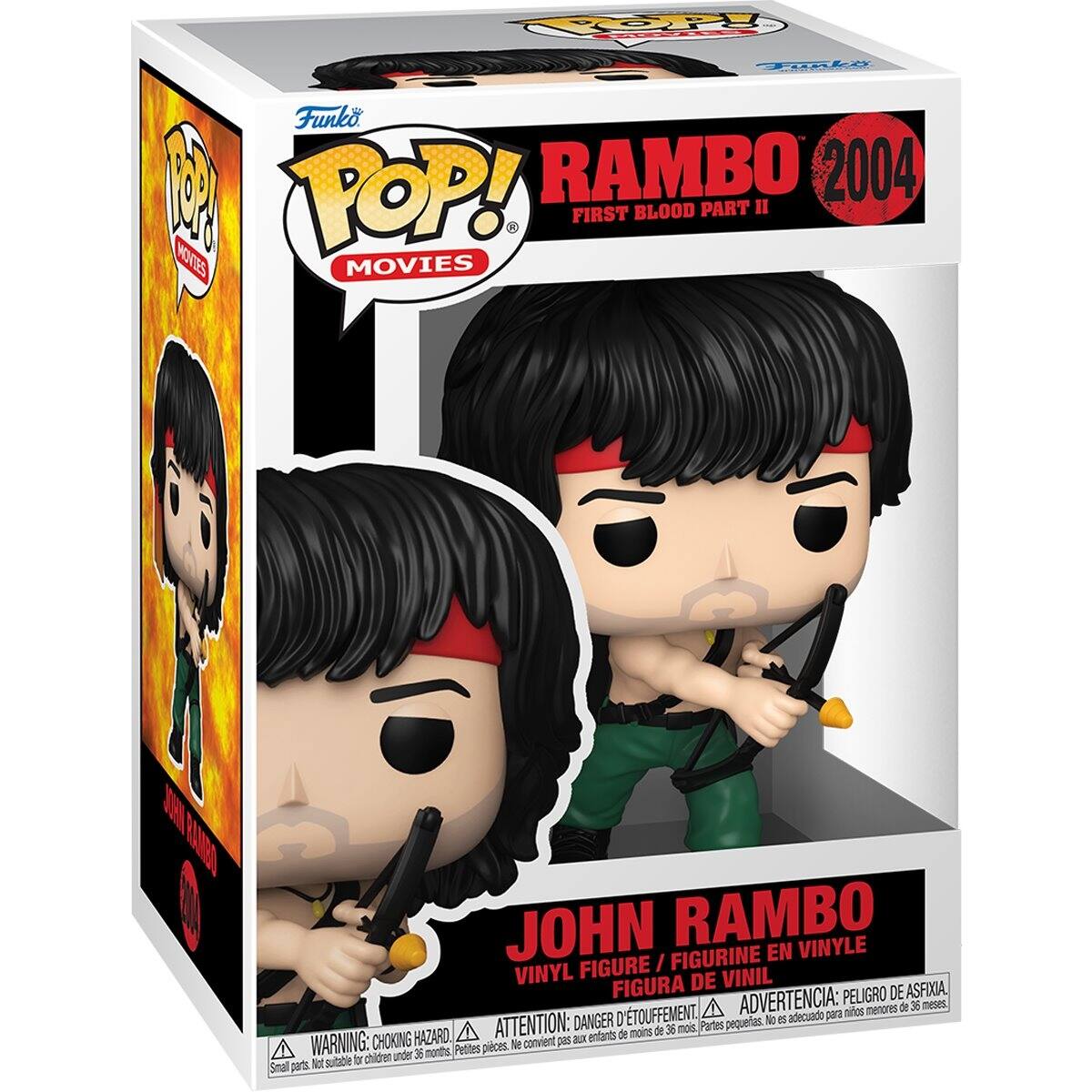 OpY FEER Funko 2 POP! RAMBO 2004 BLOOD PART II FIRST MOTES MOVIES RANEA JOHN RAMBO VINYLE FIGURINE EN FIGURE I VINYL FIGURA DE VINIL ADVERTENCIA: PELIGRO DE ASFIXIA A menores de 3 meses. D'TOUFFEMENT. adecuado para niños DANGER pequenas. NO a HAZARD. A ATTENTION: ax entants de moins de 36 mois. Partes WARNING: CHOKING Pettes pces Ne convient pas aux enfants under 3 months Not suitable for Smal parts