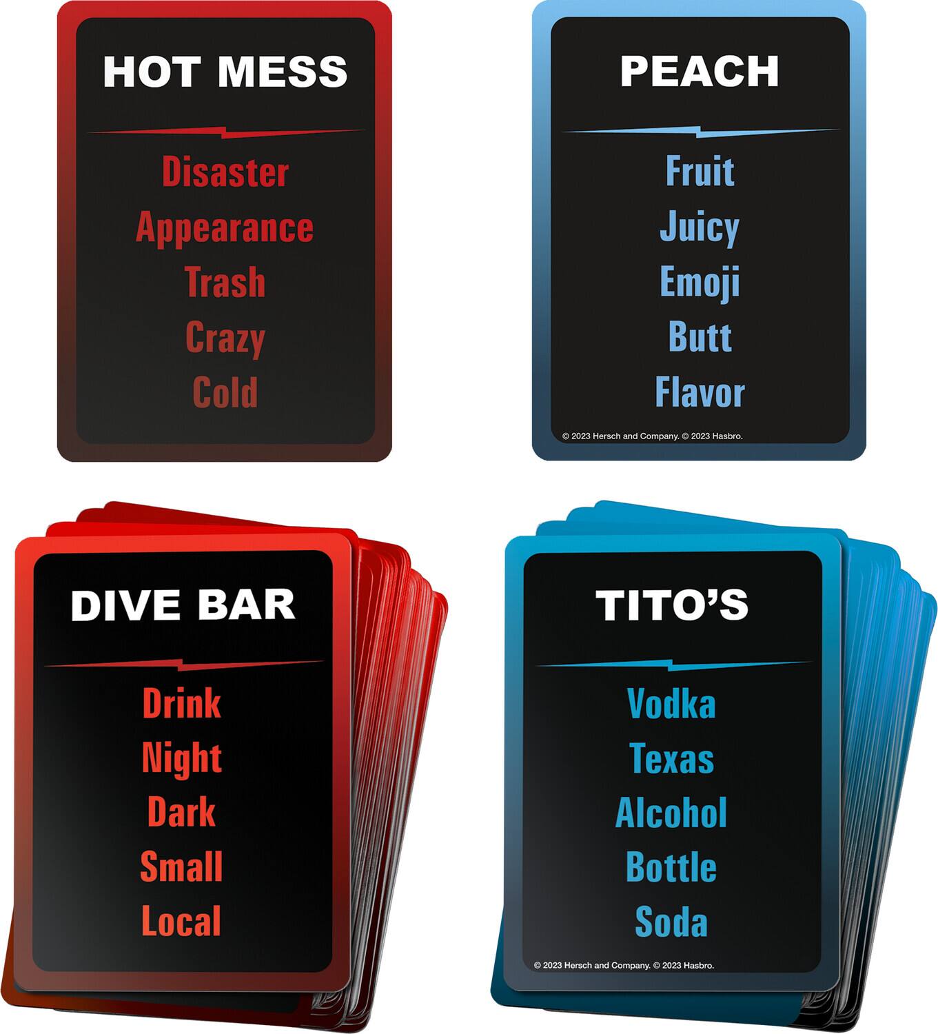 HOT MESS, DIVE BAR, PEACH, TITO'S